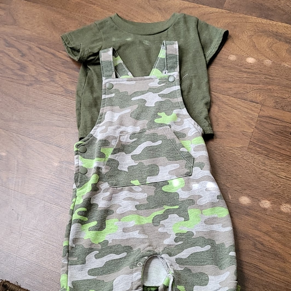 Shirt and overalls